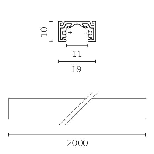 Track Outline 24V - Surface hover