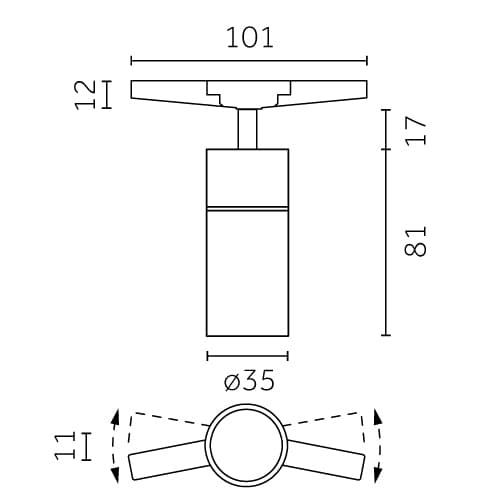  Yori Outline 24V - Precision Curved Ø35mm hover