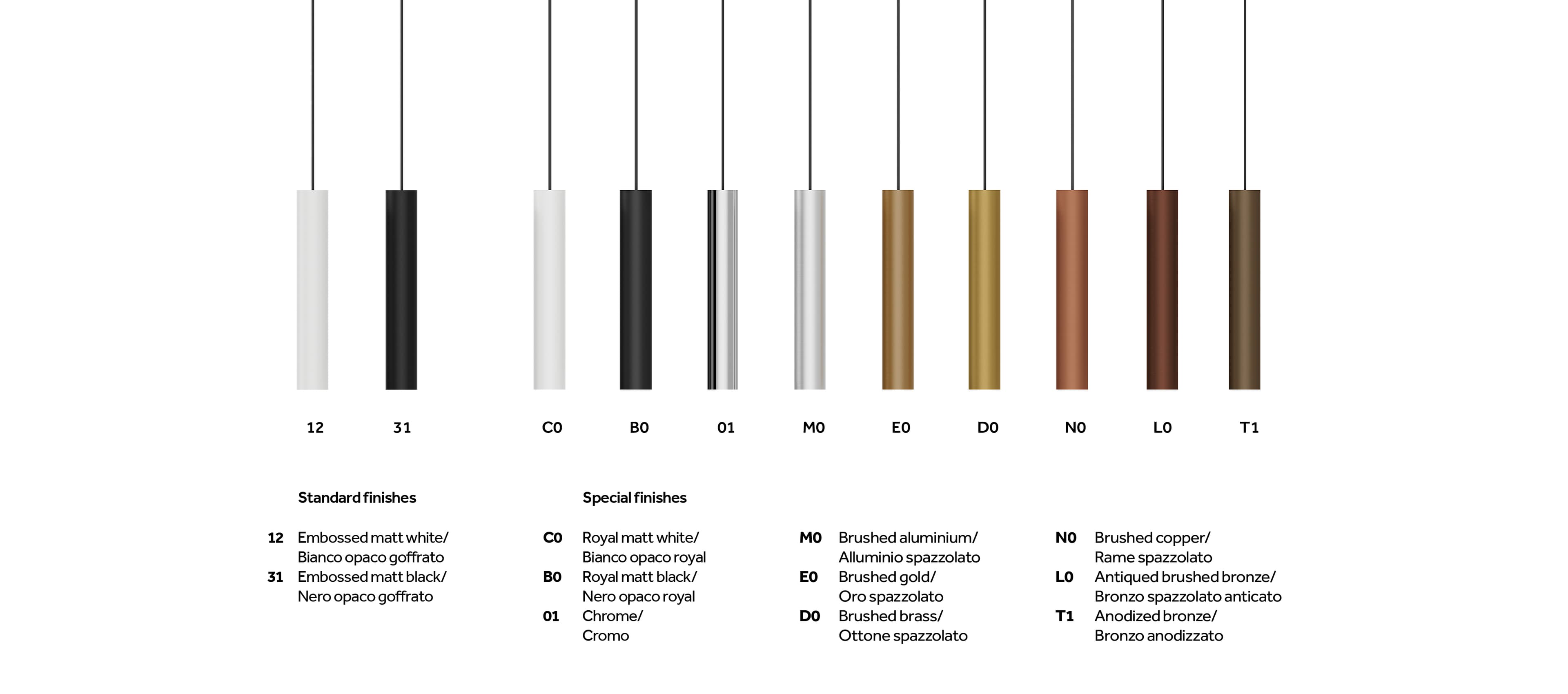 Yori Outline 24V - Pendant 400 Ø22mm 5